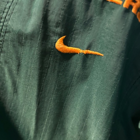 Nike Men's Green Bay Packers Vintage Puffer Jacket Full Zip Green Yellow Size L - Picture 6 of 11